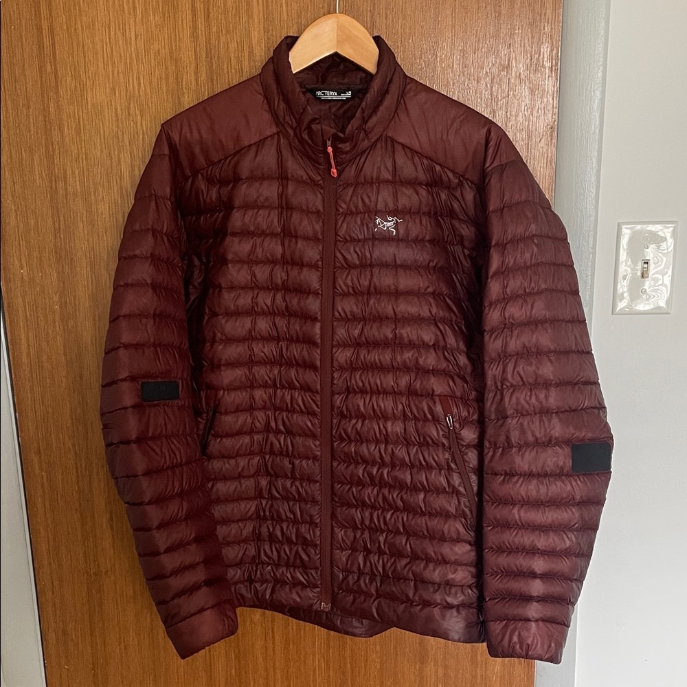 Arcteryx Cerium SL ultra lightweight 950 fill down puffy jacket (*repairs*)